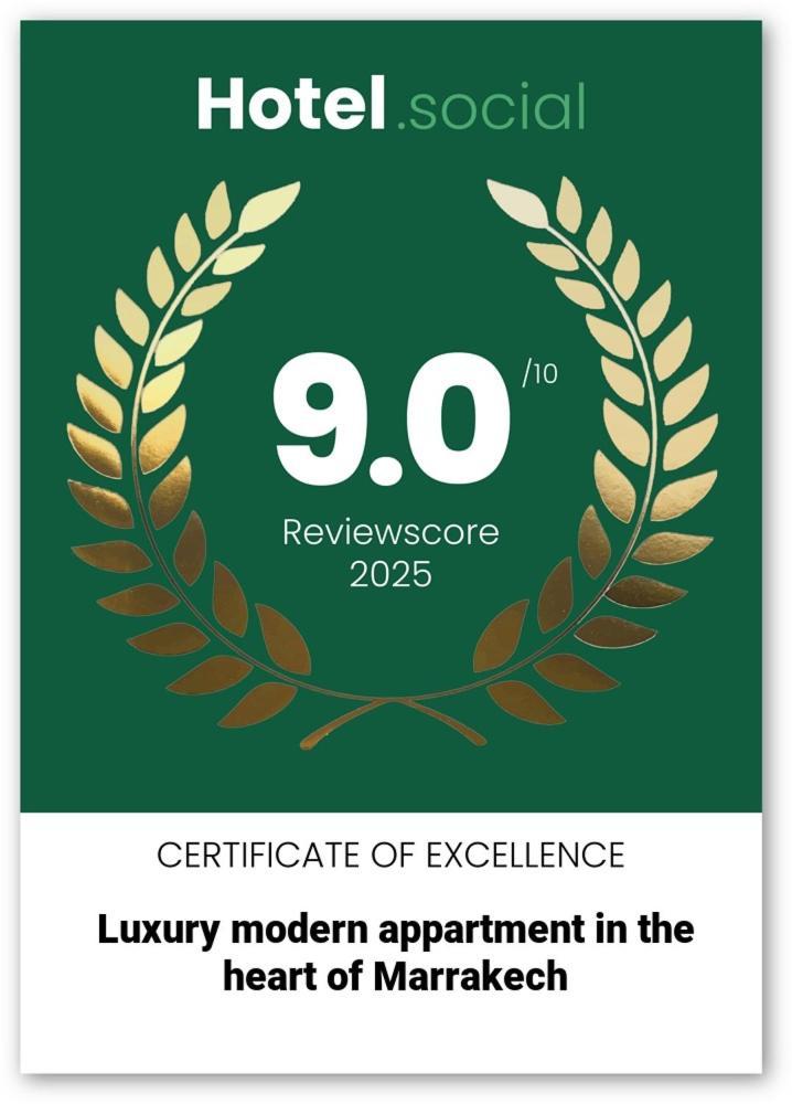 Luxury Modern Apartment In The Heart Of Marrakesh. Eksteriør billede