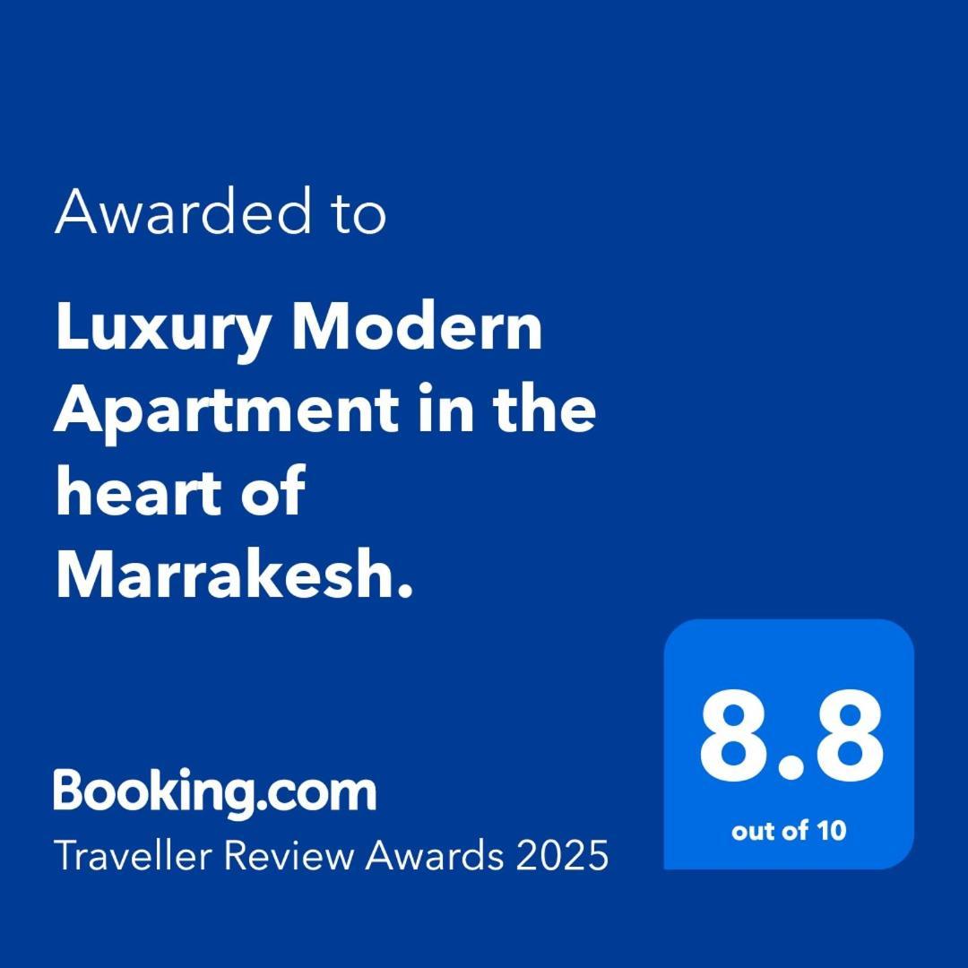 Luxury Modern Apartment In The Heart Of Marrakesh. Eksteriør billede